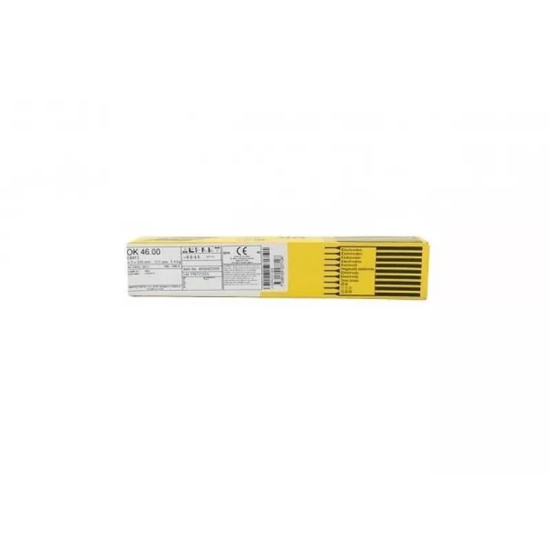 ESAB Approx 46 Fi 3,2 mm electrodo rosa rutilo (E6013) paquete de 5,5 kg, 189 unidades