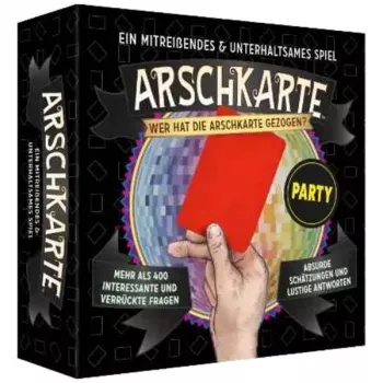 PEGASUS Arschkarte - ¿Quién se queda con la peor parte? juego de cartas Party Edition