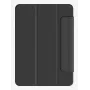 Pomologic BookCover Funda para iPad Pro 11 (2024) M4 - folio negro con soporte, función dormir/despertar, compatible con Apple Pencil