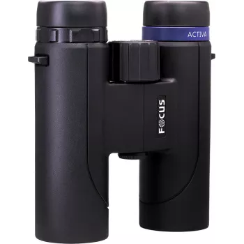 Focus KHB5-10X32 10x32 prismáticos de tejado - impermeables, antivaho, BaK-4, multicapa, recubiertos de goma, negro