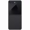 PITAKA funda Ultra-Slim MagSafe para Samsung Galaxy Z Flip7 - negro/gris fibra de aramida