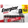 Energizer MAX Pilas alcalinas AAA, 1,5 V, pack de 12