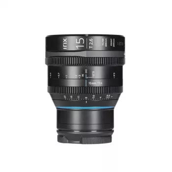 Irix objetivo cine 15mm T2.6 para Canon RF Mount – escala de enfoque métrica