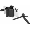 Set de empuñadura vlogging DigiPower DPS-VLG4 con luz LED y micrófono