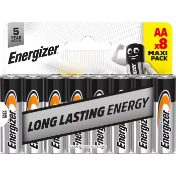 Pilas alcalinas Energizer Everyday AA/LR6 (DHP8)
