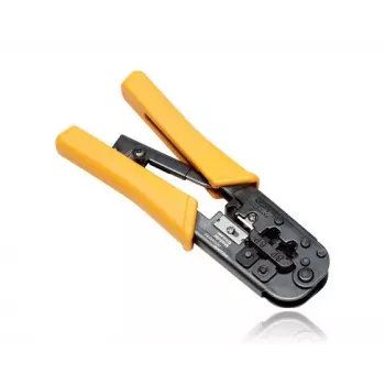 Alicates modulares de crimpado, pelado y corte Fluke para cableado de voz y datos RJ45 RJ12 RJ11 RJ22