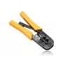 Alicates modulares de crimpado, pelado y corte Fluke para cableado de voz y datos RJ45 RJ12 RJ11 RJ22