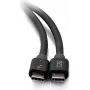 Cable C2G Thunderbolt 4 USB-C de 2,5 pies - 40Gbps, 100W PD, 8K, negro