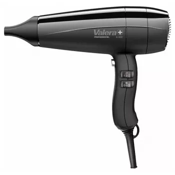 Valera Swiss Light SL 3200 secador de pelo negro 1800 W Ionic Cool Shot 2 boquillas concentradoras