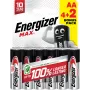 Energizer Max pilas alcalinas AA, 1,5 V, pack de 6 (4+2)