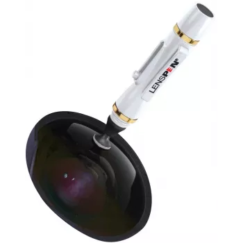 Lenspen NLP-1 NEW lápiz de limpieza de objetivos para objetivos de cámara, prismáticos, telescopios, gafas | a base de carbono, cepillo retráctil, clip de bolsillo
