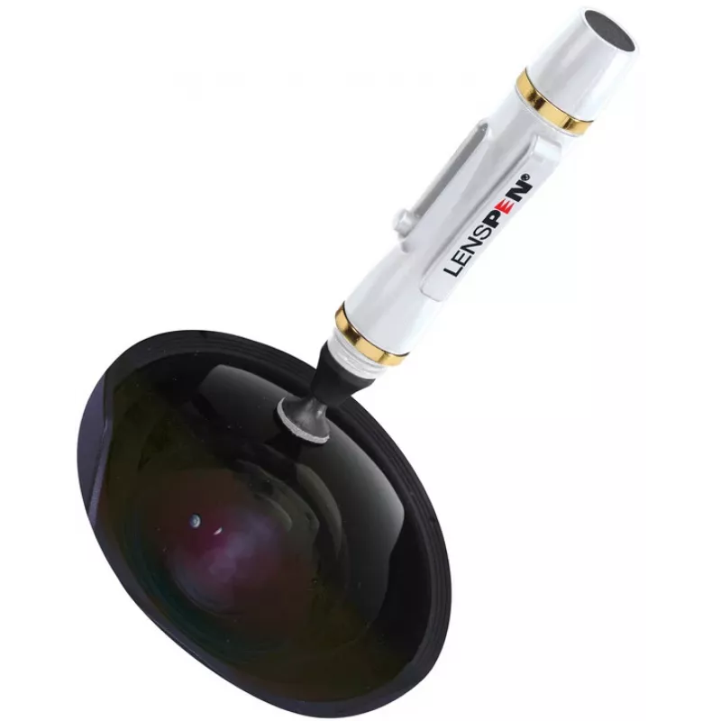 Lenspen NLP-1 NEW lápiz de limpieza de objetivos para objetivos de cámara, prismáticos, telescopios, gafas | a base de carbono, cepillo retráctil, clip de bolsillo