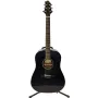 Samick D-1 BK guitarra acústica dreadnought - negra