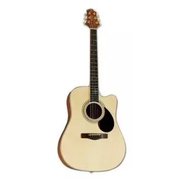 Samick GD-100SC NS Dreadnought Cutaway guitarra acústica - Natural Satin