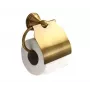 Romance 7525 44 Soporte de pared para papel higiénico de latón, cromo pulido