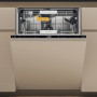 Whirlpool W8I HF58 TU UK Lavavajillas totalmente integrable, 14 cubiertos, clase energética C, 40 dB, 8 programas, secado natural, tercer nivel, AquaStop, pantalla digital, motor inverter