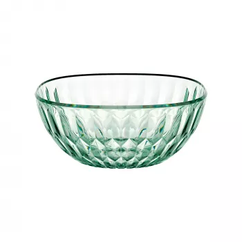 Guzzini Vanity Ensaladera 30 cm, Verde matcha, Plástico reciclado