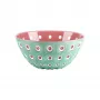 Guzzini Le Murrine Ensaladera 25 cm Verde matcha/Blanco/Malva