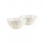 Guzzini Le Murrine Set de 2 cuencos 12 cm Nácar/Blanco/Nácar