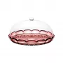 Guzzini Vanity pie para tartas con campana, Mauve