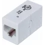 Intellinet 504751 Cat6 UTP RJ45 Acoplador en línea, conector hembra a conector hembra, blanco