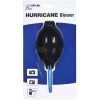 Lenspen HB-1 Perilla de aire para la limpieza óptica, bola de silicona, boquilla antirrayaduras, negro con punta roja