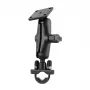 RAM MOUNTS RAM-B-149Z-347U Soporte con abrazadera en U con base de bola de 1 pulgada para tubos y manillares