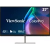 Monitor profesional ViewSonic VP2766-2K 27 inch QHD IPS con USB-C 65W, KVM, calibración por hardware