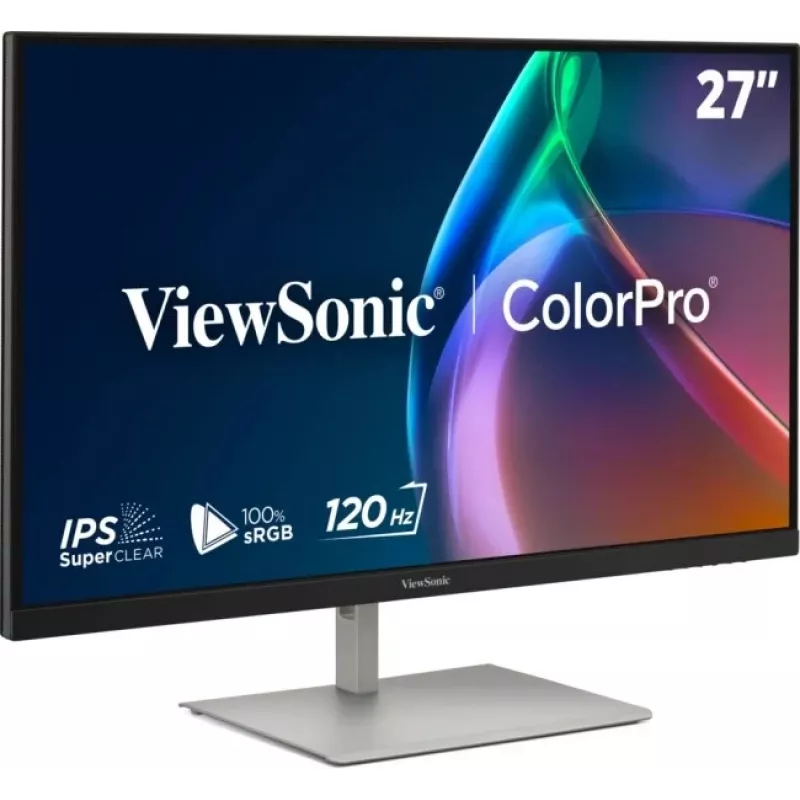Monitor profesional ViewSonic VP2766-2K 27 inch QHD IPS con USB-C 65W, KVM, calibración por hardware