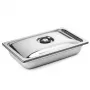 MagicVac Recipiente para envasado al vacío INOX H100 8,1L Acero inoxidable