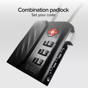 SBS candado de equipaje con FindMy (TEFINDLOCK)