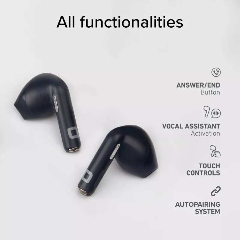 SBS Go Pods auriculares inalámbricos TWS, azul oscuro (TEEARTWSGOPODSG)