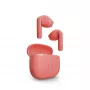 SBS TEEARTWSGOPODSR Auriculares true wireless stereo con estuche de carga, Bluetooth 5.0, control táctil, Rojo