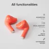 SBS TEEARTWSGOPODSR Auriculares true wireless stereo con estuche de carga, Bluetooth 5.0, control táctil, Rojo