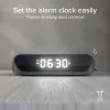 SBS despertador con cargador inalámbrico de 15 W (TEWIRCLOCK)