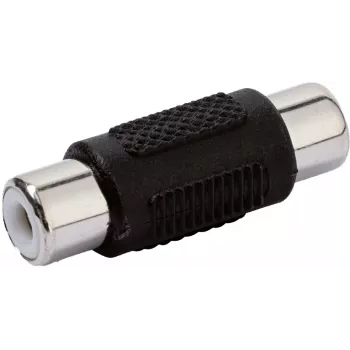 Adaptador de audio Vivanco RCA a RCA (VVAADAPRCAFF)