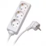 Vivanco alargador de 3 tomas 1,4 m, blanco (VVELSTR3SCHWP)
