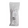Vivanco alargador de 3 tomas 1,4 m, blanco (VVELSTR3SCHWP)