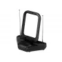 Vivanco VVTVANTLCIRCLE antena interior DVB-T/T2 activa con 28 dB de ganancia, negro