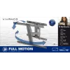 Vivanco soporte de pared de TV totalmente articulado 65 inch 45 kg (VVTVVESA60045XLOK)