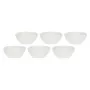 LA PORCELLANA BIANCA LUNIA set de 6 cuencos de porcelana 12 cm blanco