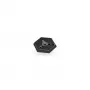 Manfrotto 030-14 placa de liberación rápida hexagonal para sistema RC0, aluminio, negro