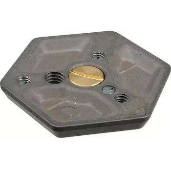 Manfrotto 130-38 placa de liberación rápida con tornillo de 3/8