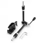 Manfrotto 143R brazo mágico articulado con soporte para cámara, 3 kg de carga, aluminio, negro