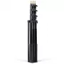 Manfrotto 1004BAC-3 set de 3 pies de luz de 4 secciones con amortiguación neumática (pack de 3, negro)