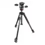 Manfrotto MK190X3-3W1 trípode de aluminio con rótula de 3 movimientos