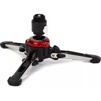 Manfrotto MVMXPROBASE base de trípode fluida con movimiento 3D FLUIDTECH para trípodes XPRO, negro