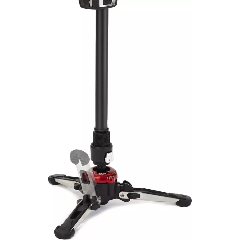 Manfrotto MVMXPROBASE base de trípode fluida con movimiento 3D FLUIDTECH para trípodes XPRO, negro