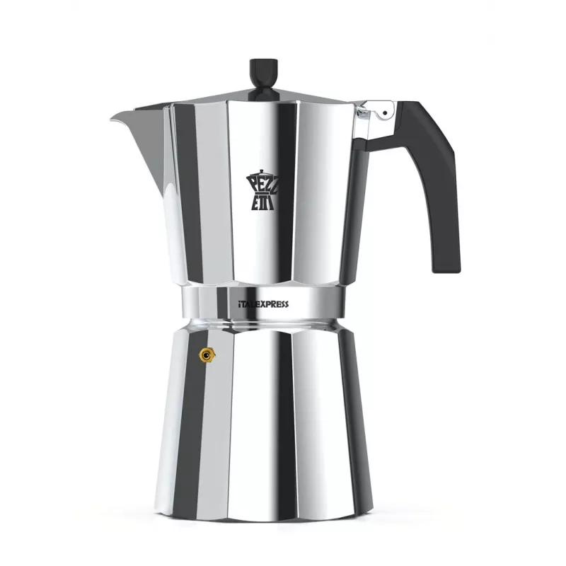 PEZZETTI Italexpress cafetera espresso de cocina 0,7 L aluminio negro