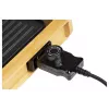 Melchioni Bamboo Grill parrilla eléctrica de mesa 1800 W marrón 37x27 cm placa antiadherente extraíble